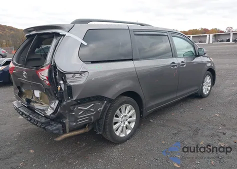2015 Toyota Sienna Le 7 Passenger из США, поврежденный, VIN 5TDJK3DC5FS121620